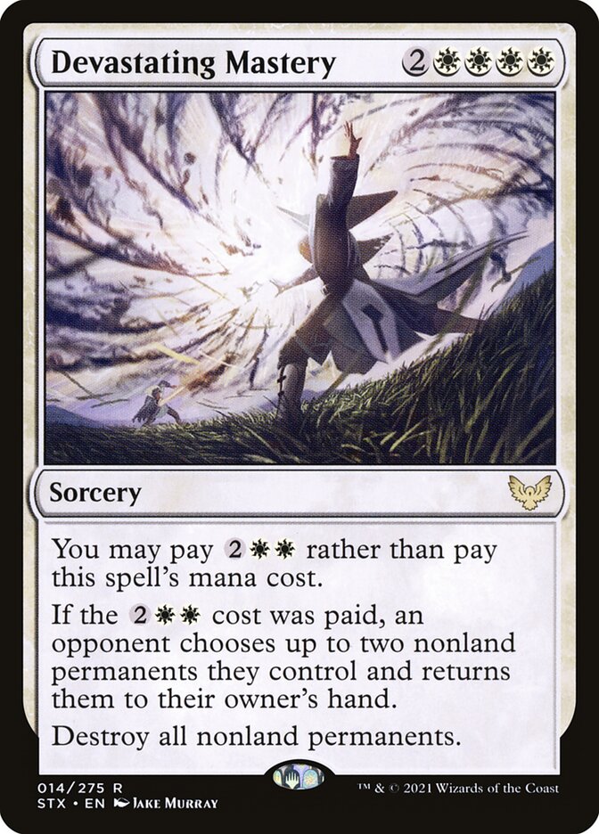 Devastating Mastery 14/275 (Strixhaven: School of Mages)  - Foil | Good Games Modbury