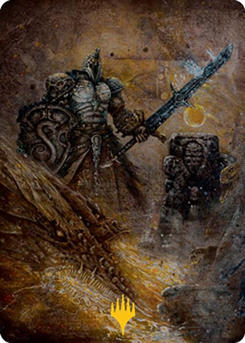 Dakkon Shadow Slayer Art Card 48 81 Gold Stamped 48 (Art Series: Modern Horizons 2)  | Good Games Modbury