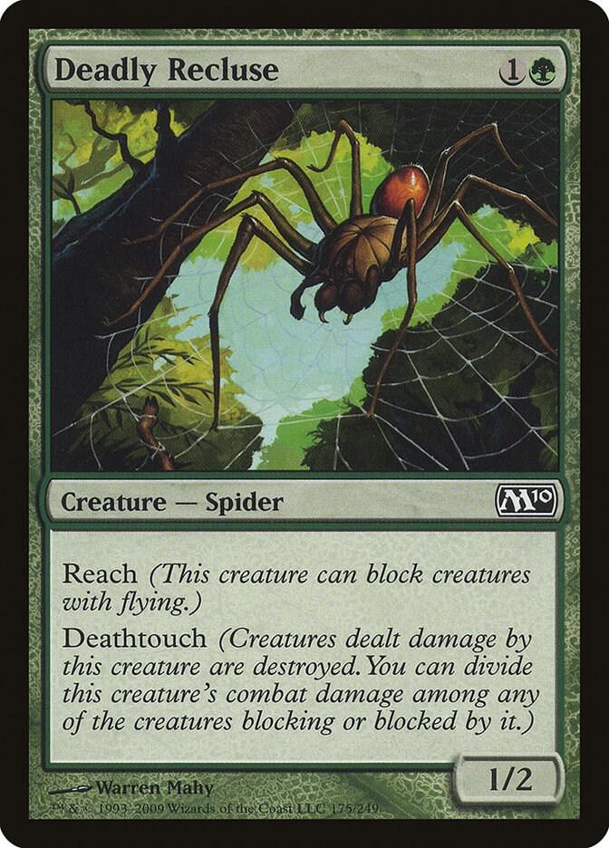 Deadly Recluse 175/249 (Magic 2010 (M10))  - Foil | Good Games Modbury