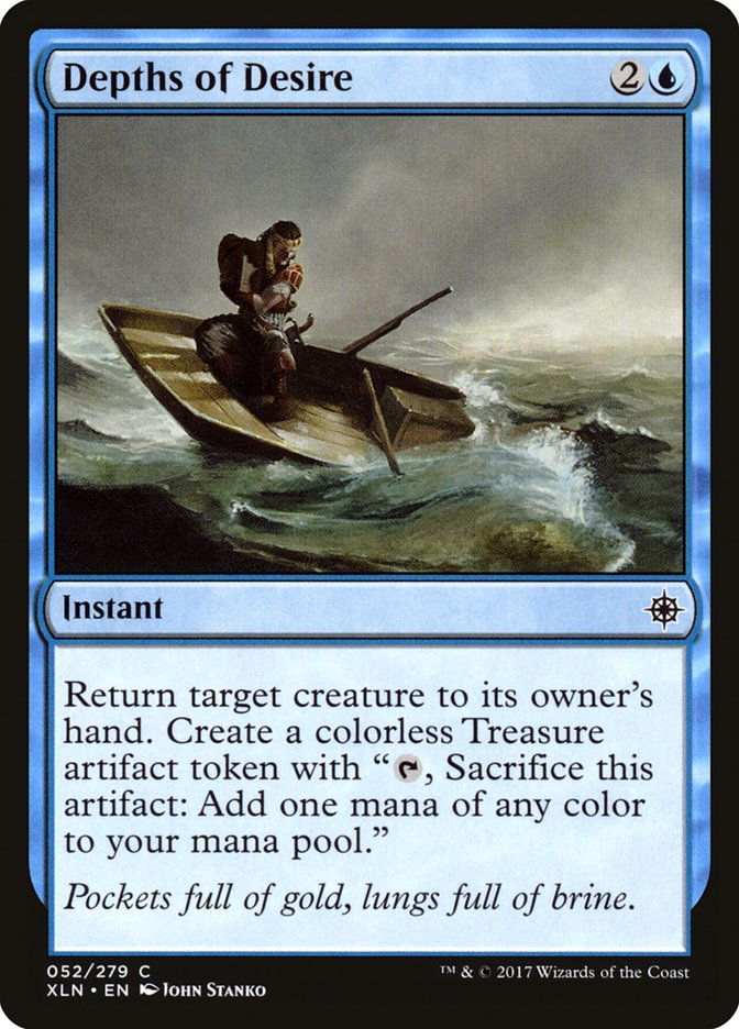 Depths of Desire 52/279 (Ixalan)  - Foil | Good Games Modbury