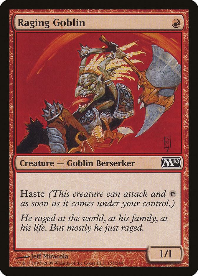 Raging Goblin 153/249 (Magic 2010 (M10))  - Foil | Good Games Modbury
