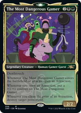 The Most Dangerous Gamer Showcase 266/244 (Unfinity)  - Foil | Good Games Modbury