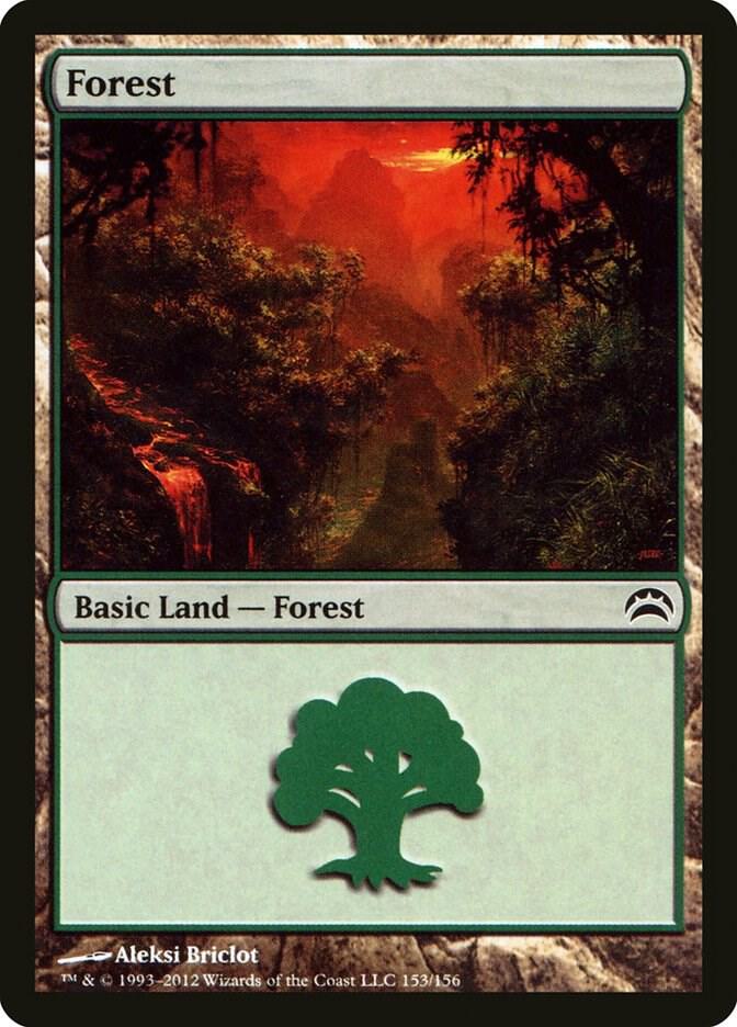 Forest 153 153/156 (Planechase 2012)  | Good Games Modbury