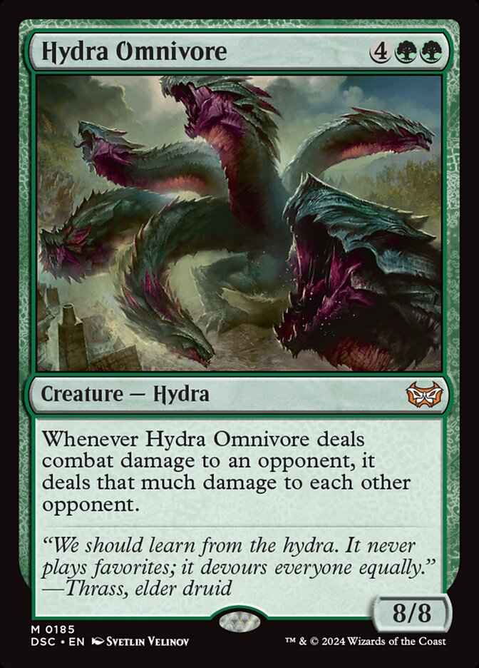 Hydra Omnivore 185/40 (Commander: Duskmourn: House of Horror)  | Good Games Modbury
