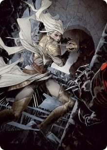Thalia Guardian of Thraben Art Card 67 (Art Series: March of the Machine)  | Good Games Modbury