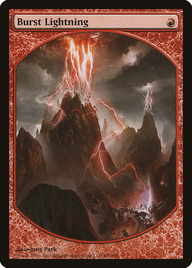 Burst Lightning 8/9 (Magic Player Rewards)  - Textless | Good Games Modbury