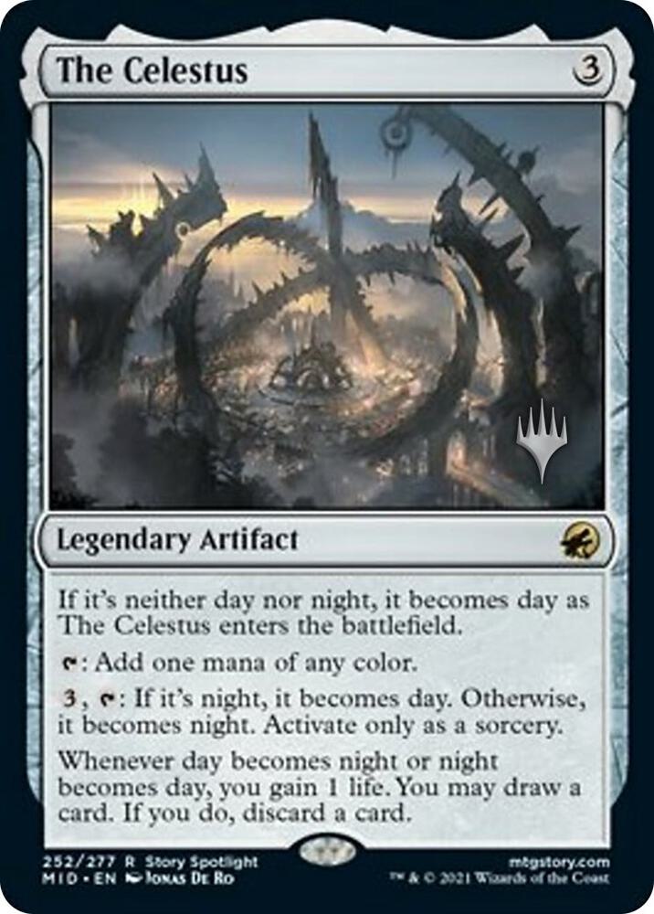 The Celestus 252 (Promo Pack: Innistrad: Midnight Hunt)  - Foil | Good Games Modbury