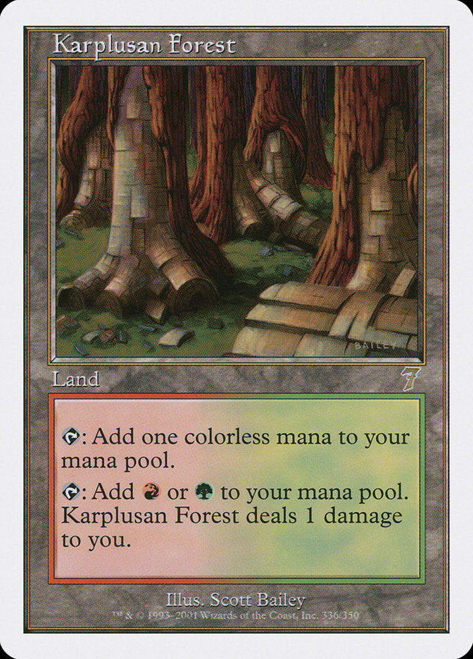 Karplusan Forest [Seventh Edition] | Good Games Modbury