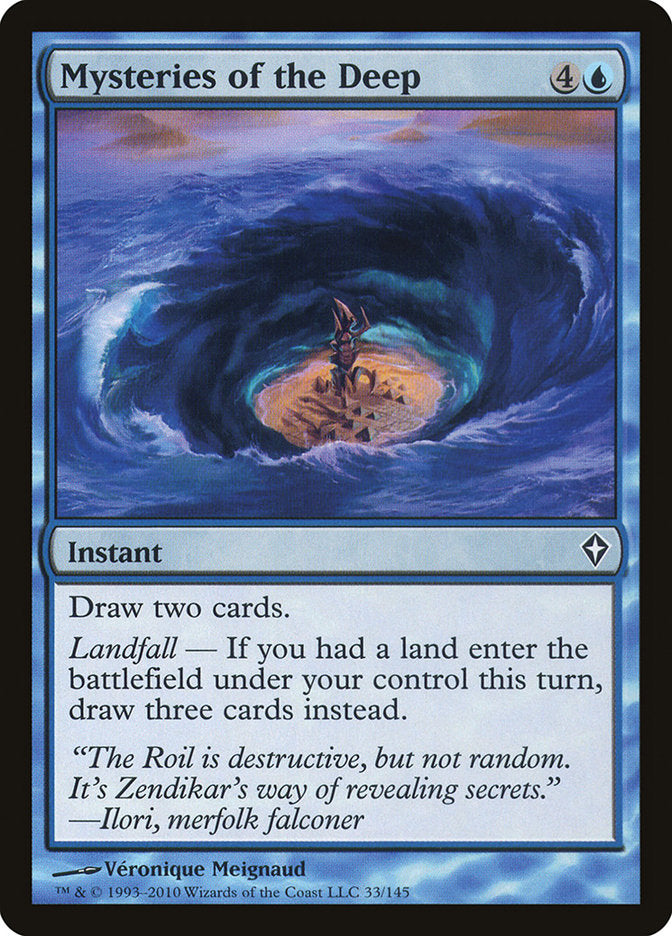 Mysteries of the Deep 33/145 (Worldwake)  - Foil | Good Games Modbury