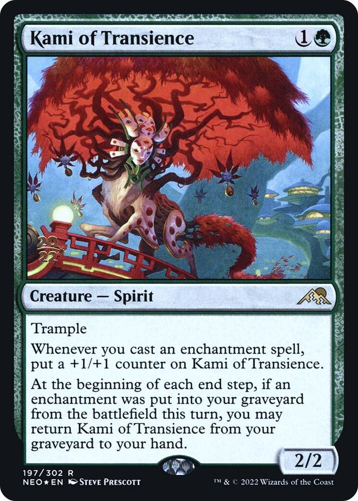 Kami of Transience 197s/157 (Prerelease Cards)  - Foil | Good Games Modbury