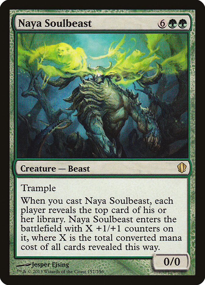 Naya Soulbeast 157/356 (Commander 2013)  | Good Games Modbury