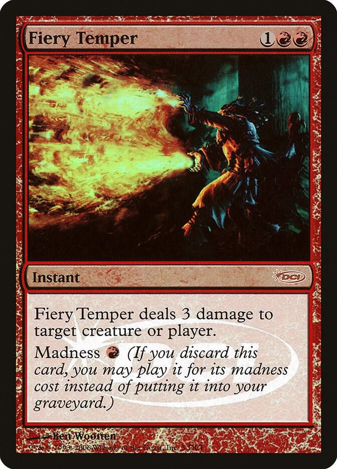 Fiery Temper 3/79 (WPN & Gateway Promos)  - Foil | Good Games Modbury