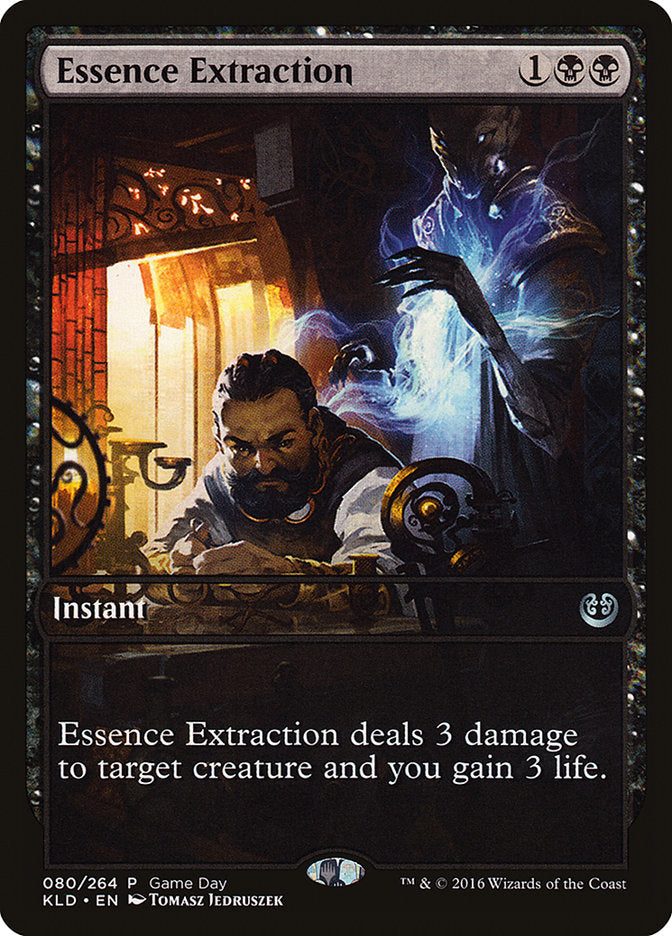 Essence Extraction (Game Day) [Kaladesh Promos] | Good Games Modbury