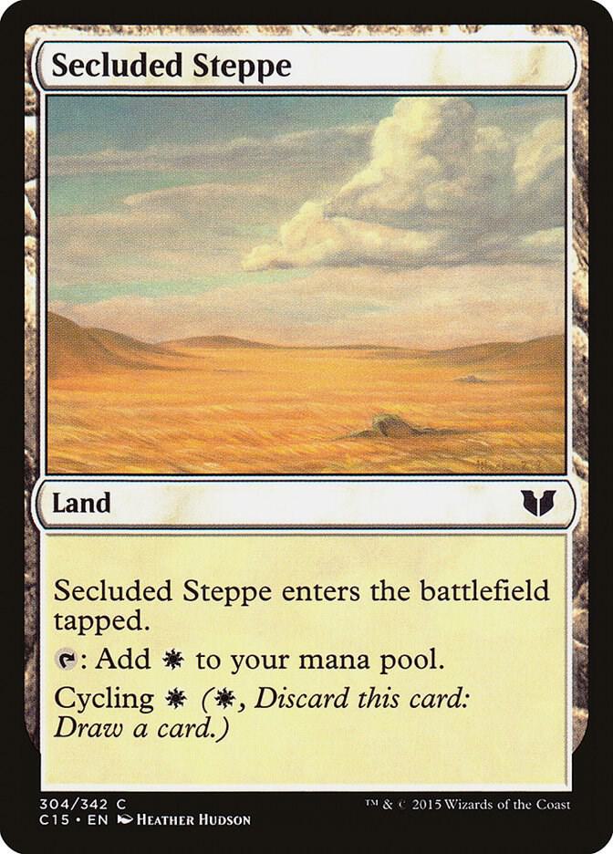 Secluded Steppe 304/342 (Commander 2015)  | Good Games Modbury