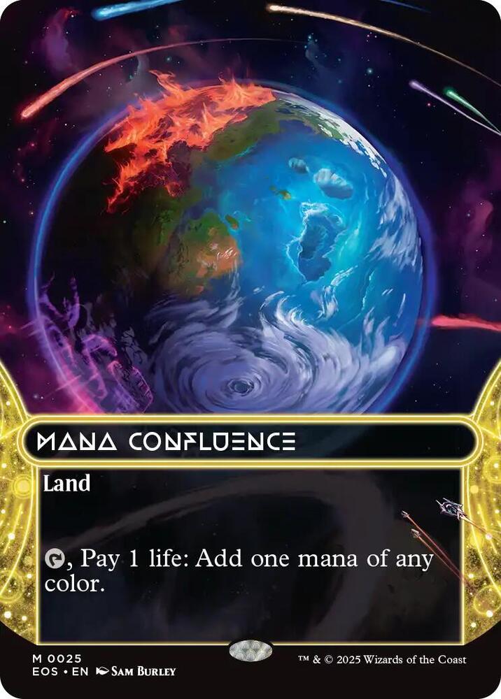 Mana Confluence 25 (Edge of Eternities: Stellar Sights)  - Borderless | Good Games Modbury
