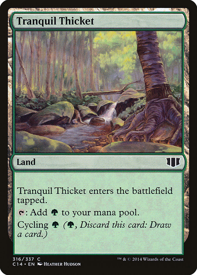 Tranquil Thicket [Commander 2014] | Good Games Modbury