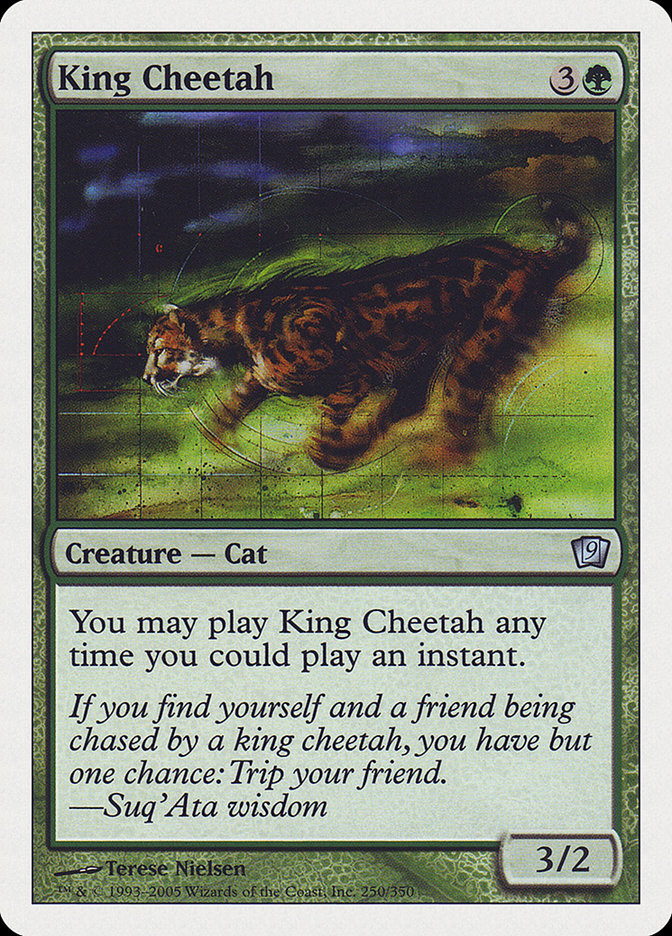 King Cheetah [Ninth Edition] | Good Games Modbury