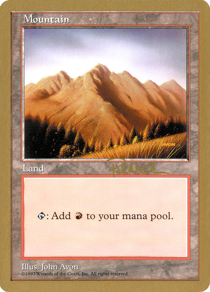 Mountain (pm444) (Paul McCabe) [World Championship Decks 1997] | Good Games Modbury