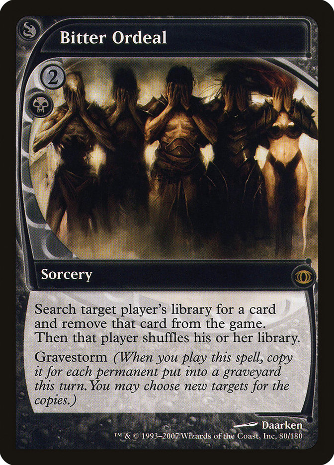 Bitter Ordeal 80 (Future Sight)  - Foil | Good Games Modbury