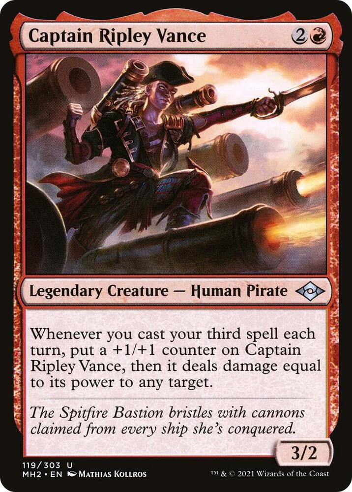 Captain Ripley Vance 119/303 (Modern Horizons 2)  | Good Games Modbury