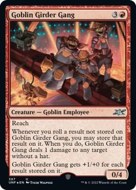 Goblin Girder Gang Galaxy Foil 397/244 (Unfinity)  - Foil | Good Games Modbury