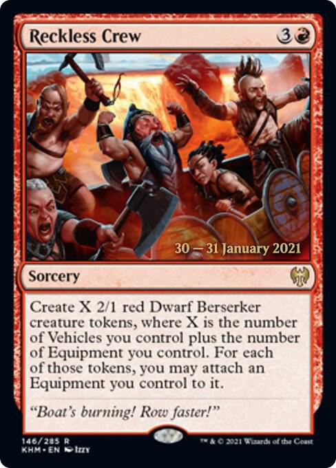 Reckless Crew 146s/1 (Prerelease Cards)  - Foil | Good Games Modbury