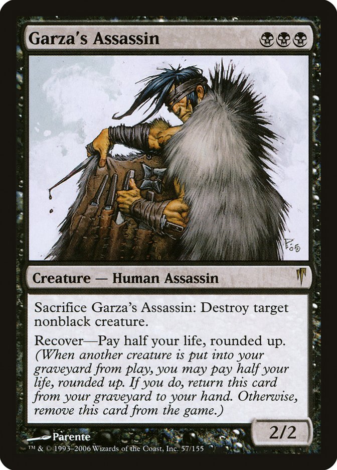 Garza's Assassin 57/155 (Coldsnap)  - Foil | Good Games Modbury