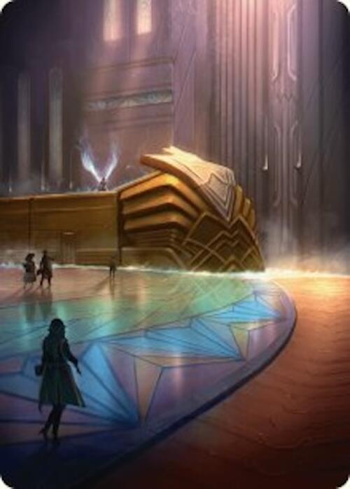 Plains Art Card 21 54 21 (Art Series: Foundations)  | Good Games Modbury