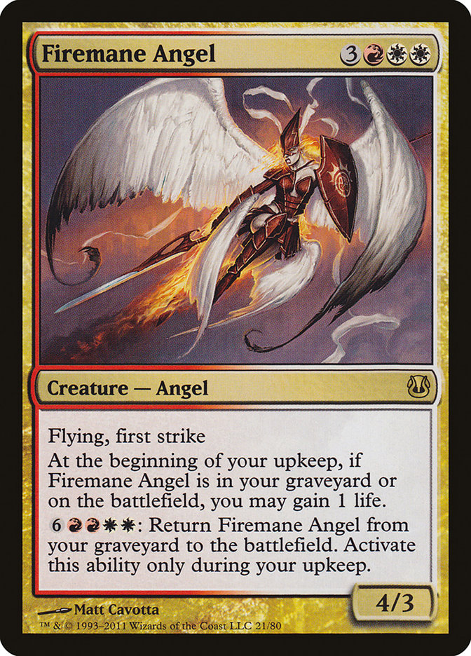 Firemane Angel [Duel Decks: Ajani vs. Nicol Bolas] | Good Games Modbury