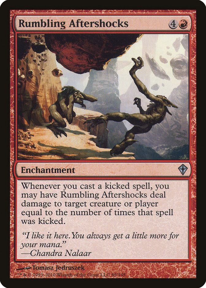 Rumbling Aftershocks 89/145 (Worldwake)  | Good Games Modbury