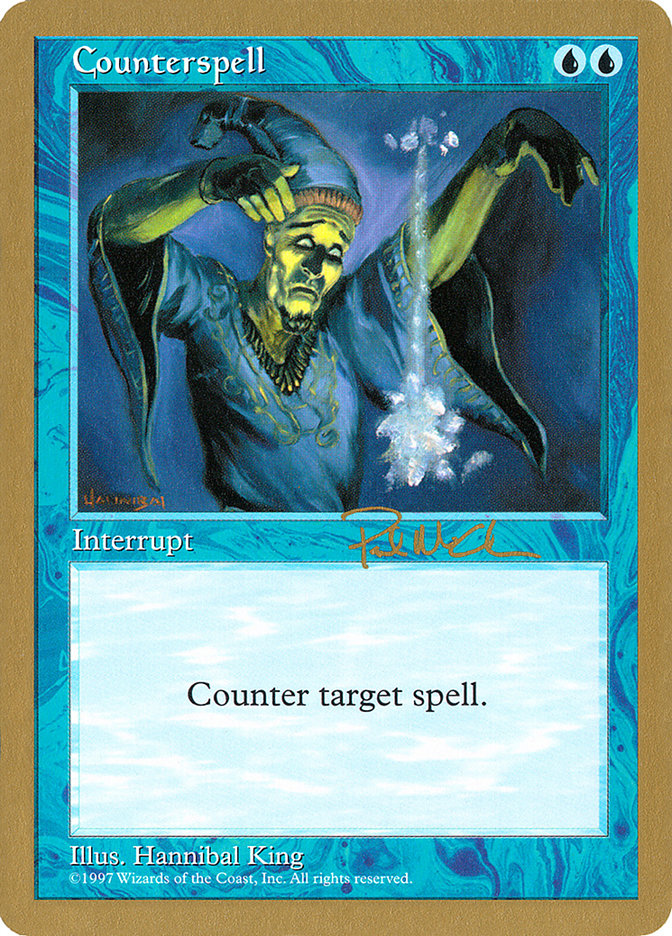 Counterspell (Paul McCabe) [World Championship Decks 1997] | Good Games Modbury