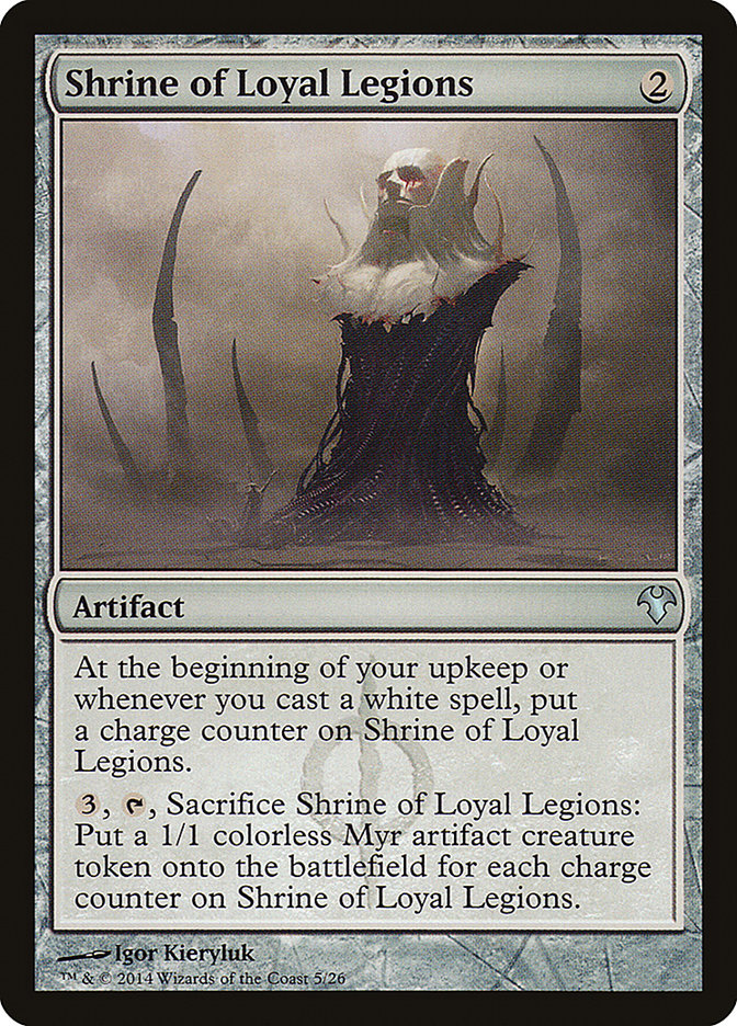 Shrine of Loyal Legions [Modern Event Deck 2014] | Good Games Modbury