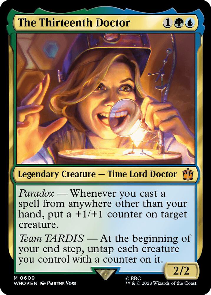 The Thirteenth Doctor 609/331 (Universes Beyond: Doctor Who)  - Surge Foil | Good Games Modbury