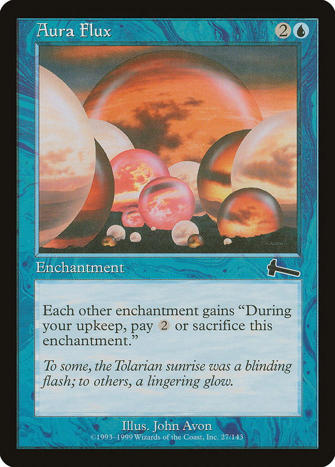 Aura Flux 27/143 (Urza's Legacy)  | Good Games Modbury