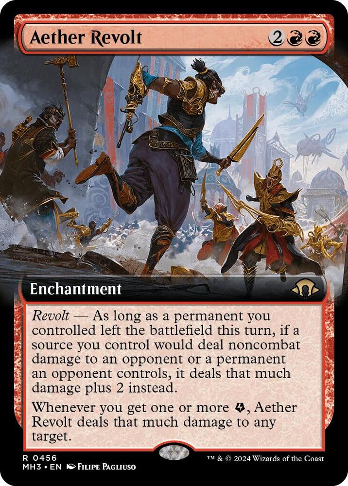 Aether Revolt 456 (Modern Horizons 3)  - Extended Art Foil | Good Games Modbury