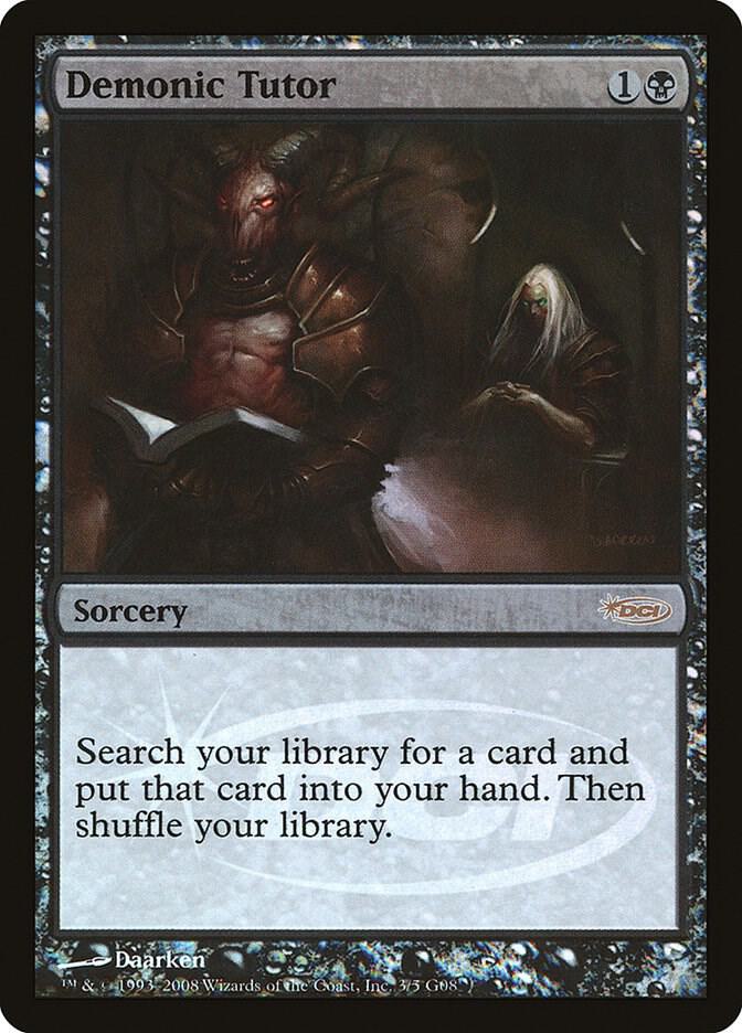 Demonic Tutor 3/5 (Judge Promos)  - Foil | Good Games Modbury