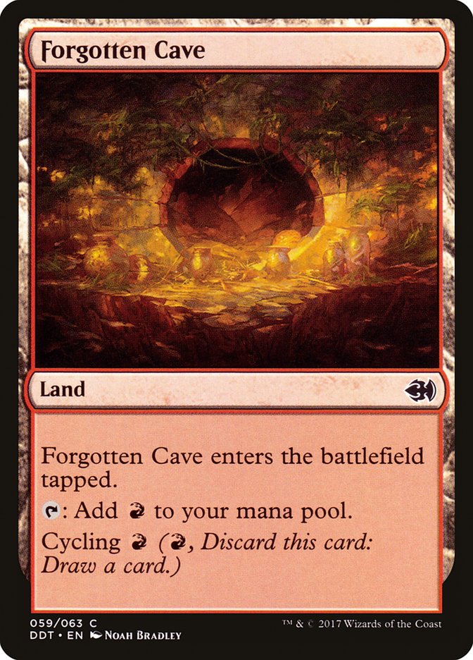 Forgotten Cave [Duel Decks: Merfolk vs. Goblins] | Good Games Modbury