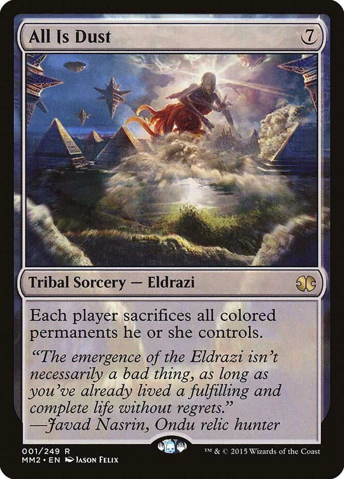 All Is Dust 1/249 (Modern Masters 2015)  - Foil | Good Games Modbury