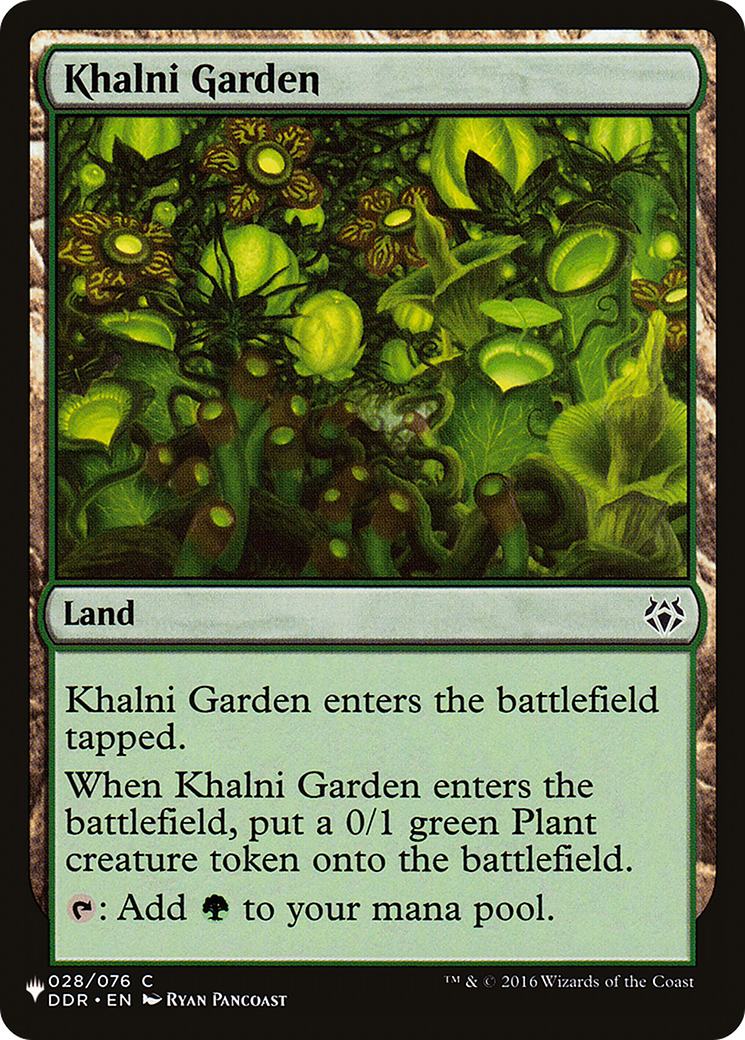 Khalni Garden [The List Reprints] | Good Games Modbury