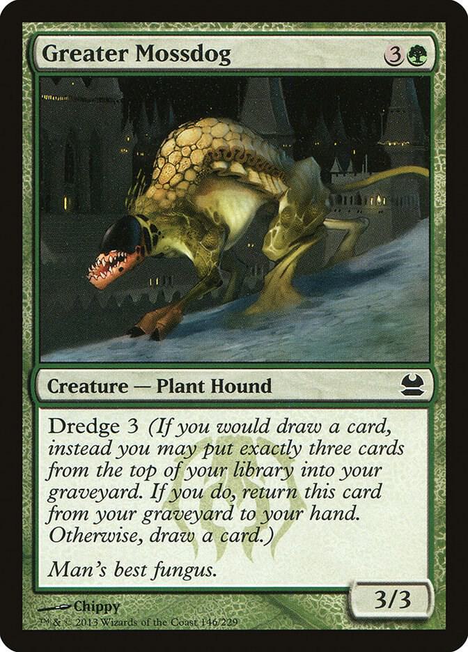 Greater Mossdog 146/229 (Modern Masters)  - Foil | Good Games Modbury