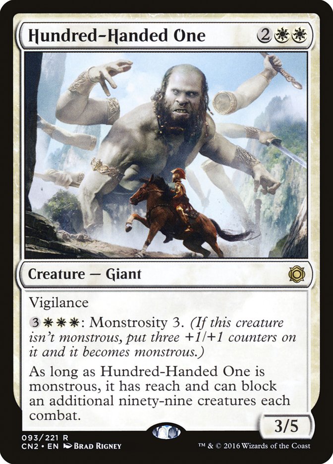 Hundred-Handed One 93/221 (Conspiracy: Take the Crown)  - Foil | Good Games Modbury