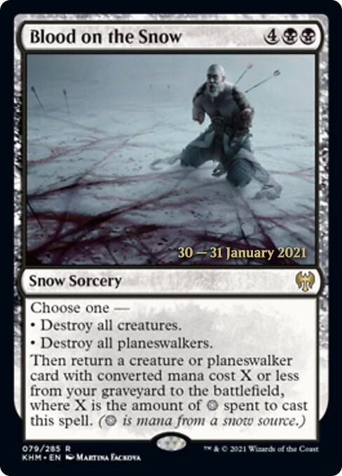 Blood on the Snow 79s/1 (Prerelease Cards)  - Foil | Good Games Modbury