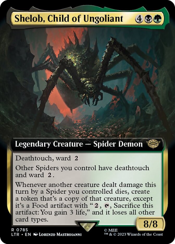 Shelob, Child of Ungoliant (Extended Art) [The Lord of the Rings: Tales of Middle-Earth] | Good Games Modbury