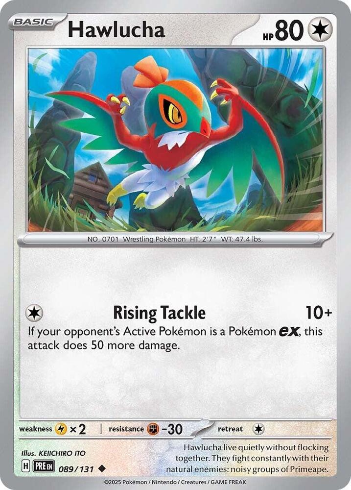 Hawlucha (089/131) [Scarlet & Violet: Prismatic Evolutions] | Good Games Modbury