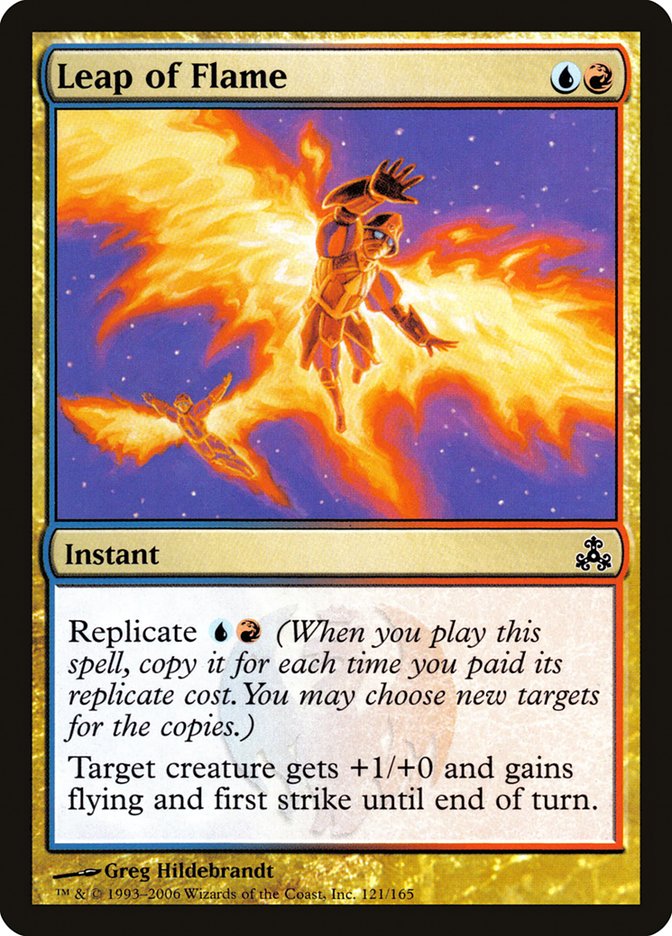 Leap of Flame 121/165 (Guildpact)  - Foil | Good Games Modbury