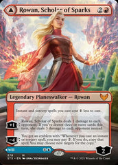 Rowan, Scholar of Sparks // Will, Scholar of Frost (Borderless) [Strixhaven: School of Mages] | Good Games Modbury