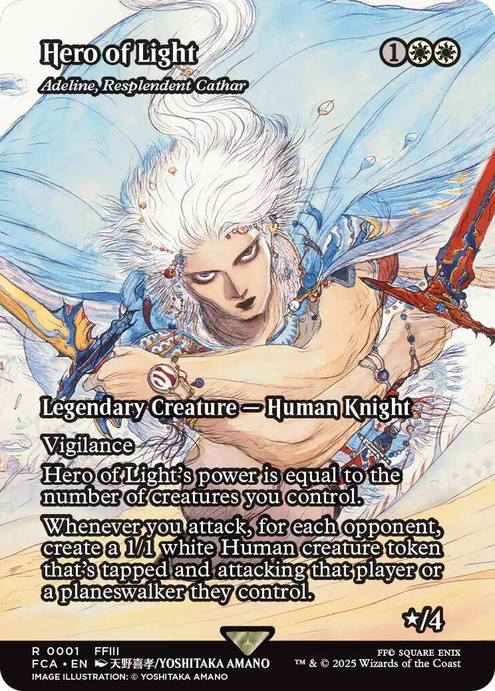 Hero of Light - Adeline, Resplendent Cathar 1/64 (FINAL FANTASY: Through the Ages)  - Showcase | Good Games Modbury