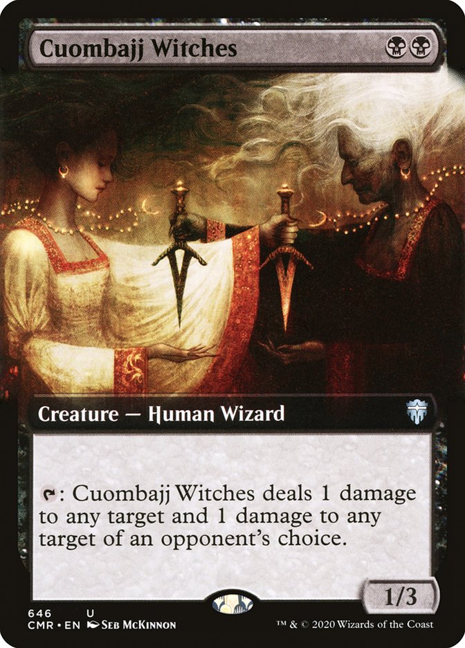 Cuombajj Witches (Extended Art) [Commander Legends] | Good Games Modbury