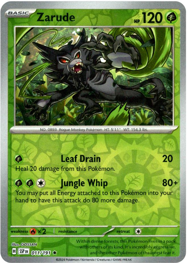 Zarude (011/191) [Scarlet & Violet: Surging Sparks] | Good Games Modbury