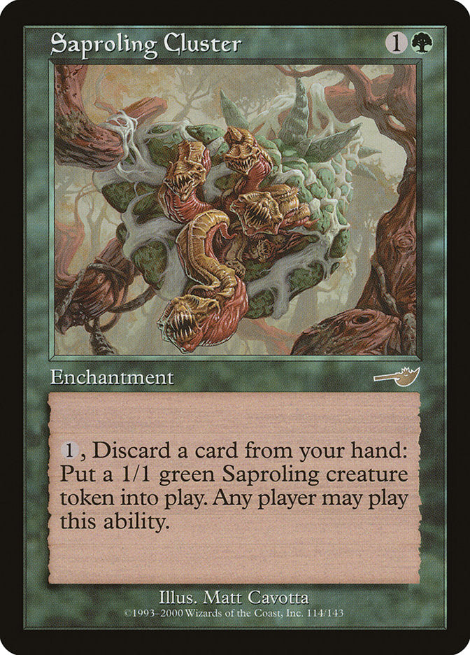 Saproling Cluster 114/143 (Nemesis)  - Foil | Good Games Modbury